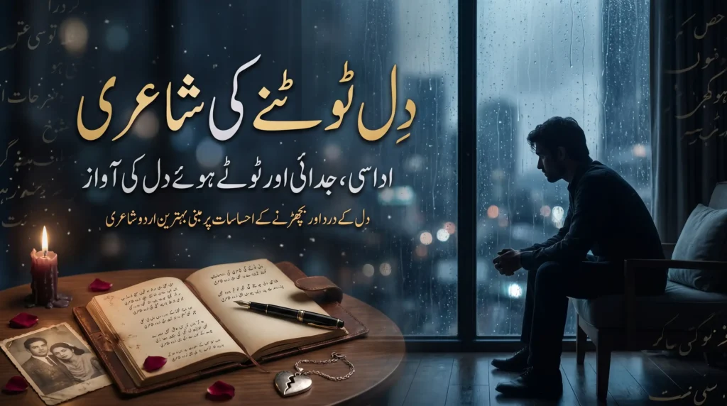 Heart Broken Poetry in Urdu – 200 Dard Bhari Shayari Collection