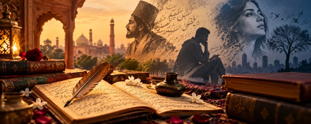 Ghazal vs Nazm vs Shayari: What’s the Difference?